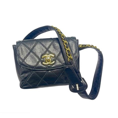 sac ceinture chanel vintage|luxury chanel bag.